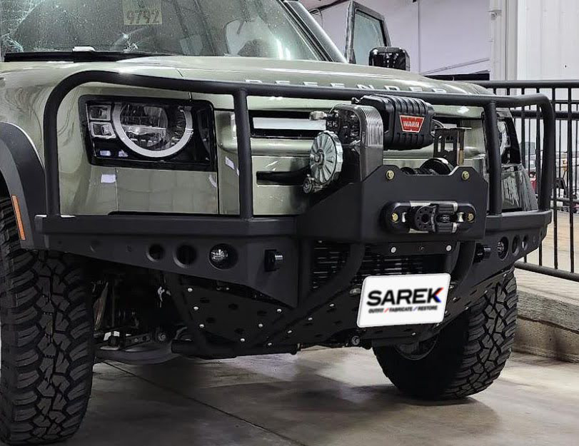 Sarek 8274 Winch Bumper with Bull Bar | Sarek Autowerke