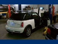 Sarek Autowerke in Glen Allen | White MINI in repair - image #2